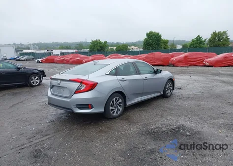 2018 Honda Civic Ex из США, поврежденный, VIN 2HGFC2F70JH557667